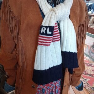 Ralph Lauren signature American Flag scarf from the late 90s